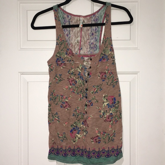 FREE PEOPLE - Racerback Tank - Size Medium - Picture 1 of 9